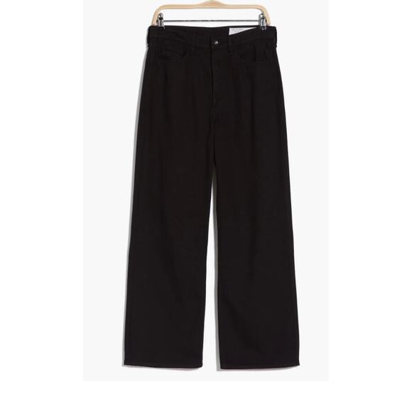 rag & bone Lori Mid Rise Wide Leg Pants - Picture 1 of 8